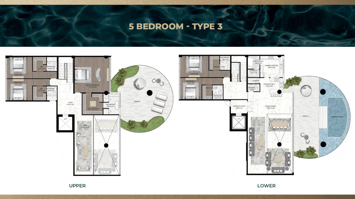 5 BR - Type A
